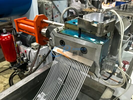 500 किलोग्राम/घंटा टीपीआर टीपीई पानी ठंडा स्ट्रैंड pelletizing उत्पादन लाइन