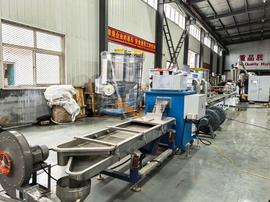500 किलोग्राम/घंटा टीपीआर टीपीई पानी ठंडा स्ट्रैंड pelletizing उत्पादन लाइन