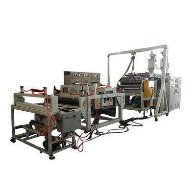300kg / H Ldpe प्लास्टिक चटाई बनाने की मशीन बाहर निकालना