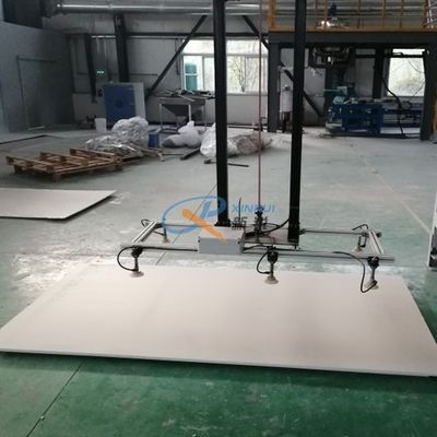 फर्नीचर 350 किग्रा / एच डब्ल्यूपीसी पीवीसी फोम बोर्ड उत्पादन लाइन
