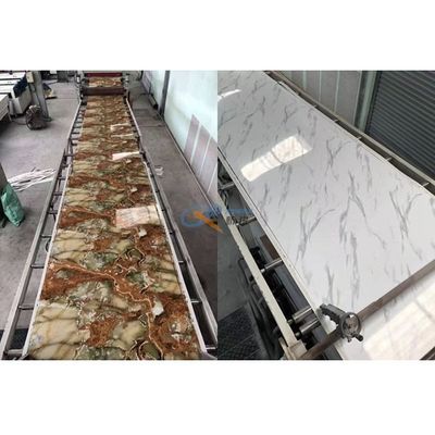 प्लाईवुड 2.0g / Cm3 पीवीसी बोर्ड संगमरमर शीट के लिए मशीन बनाना