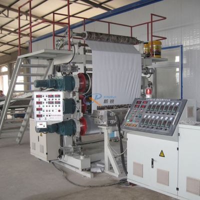 380V 2.0g / Cm3 डबल स्क्रू पीवीसी संगमरमर शीट बनाने की मशीन