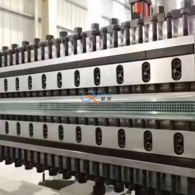 250kw सिंगल स्क्रू 18 मिमी पीपी खोखले शीट मशीन