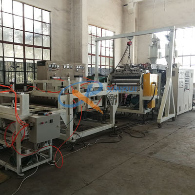 900MM CE आईएसओ पीई ड्रेनेज घास चटाई विनिर्माण मशीन