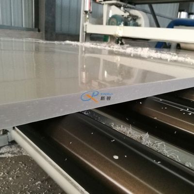 सिंगल स्क्रू एंटी ऑक्सीडेशन 220V पीपी शीट मेकिंग मशीन